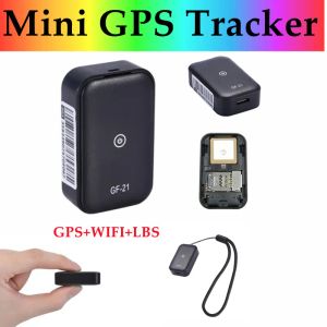 Accessories Tahlitech Real Time Mini GPS Car Tracker Device Voice Control Recording Locator HD Microphone WIFI+LBS+GPS Mini Locator GF21