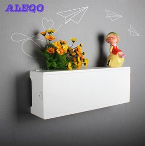 24 Style Socket Storage Box Density Board Wall Shelf Hanging Plug Board Bracket Storage Box Home Stuff Wood Box CJ191128325U6609152