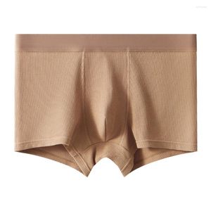 MUITAS PANTES Mens shorts sexy convexos de calcinha boxer de roupas íntimas U-Pouch U Modal Modal Soft Trounks Elastic Sleep Bottomshortshorts