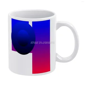 Кружки русский от Mrt White Mug 11 унций смешной керамический кофе/чай/какао Уникальный подарок Красный синий пурпурный