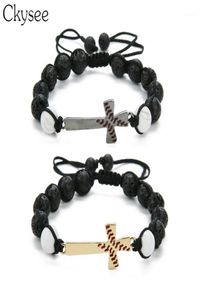 Ckysee Macrame intrecciato a mano BCK VE Stone Bracciale Bracciale Bracciale Bracciale per donne e Men19939964