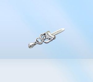 Pendant Luxury Design Necklace Fashion Jewel BAR Male Domineering 925 Sterling Silver Holy Sword Quan Zhilong Samma CH Original R3707475