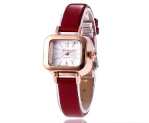 Studenti da donna della moda retrò orologi quarzo guardano multicolour in pelle con cinturino per ragazze orologi da polso3196975