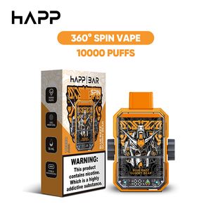 Самая продаваемая вейп -коробка Digital Vape 10k Puffs E Сигарета одноразовая испаритель Electronic Сигарета Большой экран Оптовая I Vape I Vape