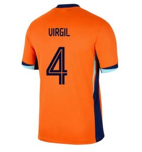 OCTER2024 HOLETERLANDS MEMPHIS SOCCER JERSEY HOLLAND Jong Virgil Dumfries Bergvijn koszulka Klaassen Blind de Ligt Men Kit 2025 Holenderska koszulka piłkarska