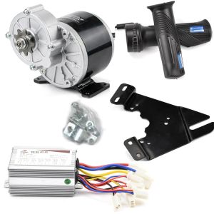 Part Electric Tricycle/Bike Conversion Kit DIY Hub Motor MY1016z3 36/24V 350W Brush Bicicleta Electrica e Scooter Controller/Throttle