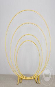 Party Decoration Gold White Wedding Balloon Circle Birthday Arch Support Kit Bow Balloons Stand Decor 125m BALOON2867716