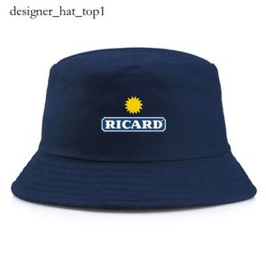 Ricard Bob Projektant mody kobiet Man Top Quality Travel Botton Summer Busket Hats Teen Outdoor Sport Fishat Hat Sunshade Dziewczyna chłopiec wiadra kapelusze panama kapelusz 6708