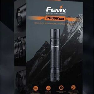 Светодиодный тактический фонарик -фонарики фонарики Camping Fenix Pd36r Pro Tactical Flash