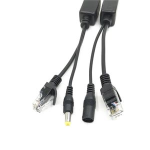 2024 Hot Poe Cable Passive Power Over Ethernet Adapter Cable Poe Splitter Injector strömförsörjningsmodul 12-48V för IP-kamerafor IP-kamera strömförsörjning