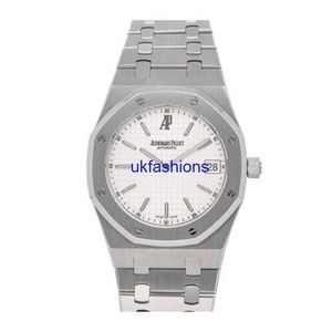 AP Wristwatches Automatic Watches Audemar Pigue Royal Oak Jumbo Auto Acciaio Uomo Oroogio Data RJAA
