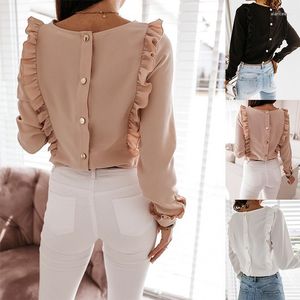 Women's Blouses Autumn Selling Amazon Internet Celebrity Long-Sleeved Shirt