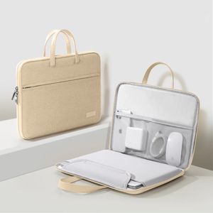 Torba laptopa 13,3 14 15 15,6 cala okładka dla Air Pro Asus Notebook Case Men Mężczyznę Kobiet Przenośna torebka Tekska 240511