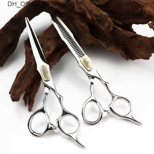 Hair Scissors Hair Scissors Jaguar Caixa original estilo leopardo Profissional Hairdressing de alta qualidade especial para salão Q240425