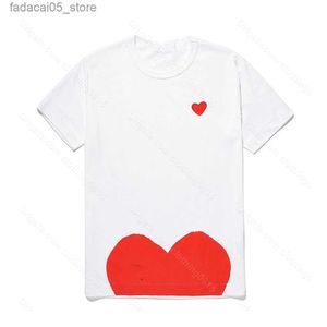 Camisetas masculinas amor mass camiseta masculina designer novo tshirts camisetas camuflagem de amor, roupas gráficas relaxadas coração atrás da carta no peito Hip Hop Q240425