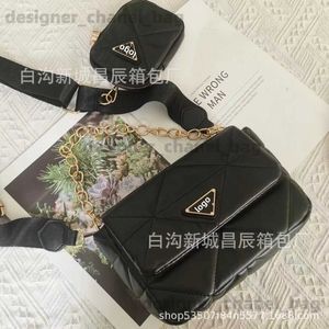 Cross Body New High High Crossbody Bag trzy w jednym damskim torebce listonosza zwyczajna wszechstronna mała pachnąca torba T240425