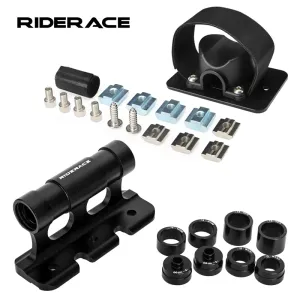 Tillbehör Cykelgaffel Mount Car Roof Rack Support Snabbfrisläppande genom Axel Carrier Road Bicycle Front Fork Block Stand Holder MTB Tillbehör