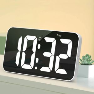 時計導入されている目覚まし時計デジタルウォールクロックスーパーサイズ10.8 