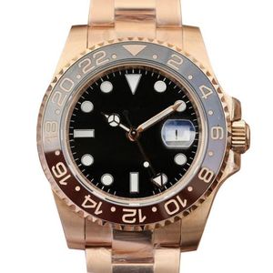 Роскошные мужские часы Mens Watch Designer 2836 Автоматическое движение черное набор 40 мм мужчина роскошные часы -движения мужские высококачественные часы Mechanical Gold Watch Automatic