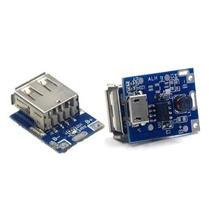 5V Boost Step Up Power Modul Lithium Lipo Batterie Ladeschutzscheibe LED -Anzeige USB für DIY -Ladegerät 134N3P -Programm