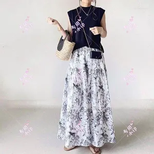 ワークドレス2024年春夏日本スタイル女性半袖Tシャツツーピーススカートセット甘くて新鮮なスーツ