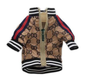 Hundkläder Jackor Designer Dogs Mesh Cloth Classic Printed Letter Mönster Spring and Summer Pet Jacket för Small Doggy French3234404