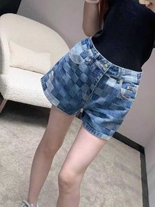 Женские джинсовые дизайнерские шорты для женщин летние модные буквы