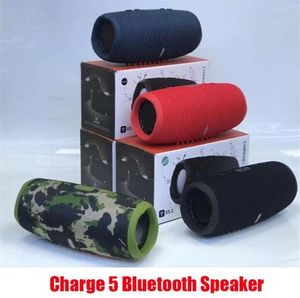 Зарядка 5 Bluetooth -динамика заряда5 портативные мини -беспроводные водонепроницаемые динамики сабвуфера.