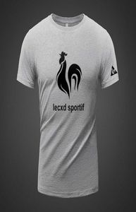 Le Coq Sportif Summer Classic Short Sleeve Tshirt Plus Loose Fat Masculine Versatile Sports Half9435729