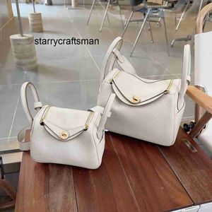 Designer Bag LDy L New Mini 2024 Linndies Bag Doctors Bag Leather Womens Bag Mini Pillow Bag One Shoulder Portable Medicine Bag