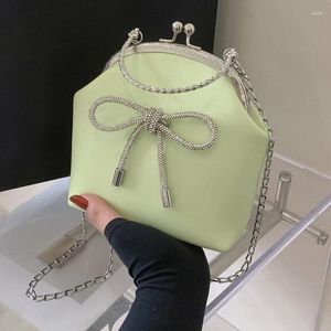 Sacchetti da sera borse designer di lusso spalla donna spalla 2024 knot da prua molo borse a traversa frizione borsette per telefono
