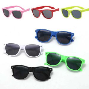 Sunglasses 2023 Fashion Brand Kids Sunglasses Child Black Sun Glasses Anti-uv Baby Sun-shading Eyeglasses Girl Boy Sunglass 240423