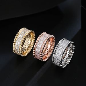 السيدات اللامع kaleidoscope Starry Zircon Ring Fashion مزاج متعدد الاستخدامات مؤشر Finger Finger Ring Ring Gift J Gift J