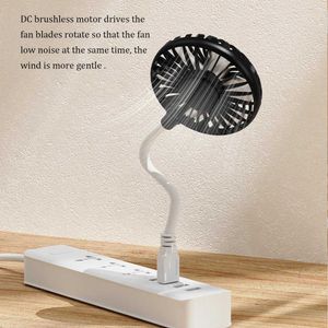 Другие бытовые приборы портативные USB -зарядные вентиляторы Silent Cooling Bank Mini Game Plug Fan Fan Summer Wireless Travel J240423