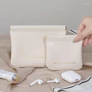 Bolsas de armazenamento Travel Bolsa de cosmética portátil PU