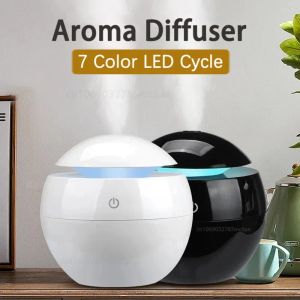 Appliances Mini Humidifier Usb Aromatherapy Machine Car Mounted Air Purifier Indoor Facial Hydration Night Colorful Atmosphere Light