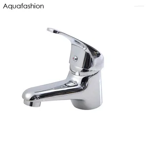 Bathroom Sink Faucets Classic Single Handle Wash Basin Faucet Brass Tap Polished Chrome Washbasin