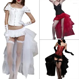 Gonne Fashion Women Dance Performance Mesh Mesh coda lunghe Gonna grande swing sexy pice pettiskirt n7yf