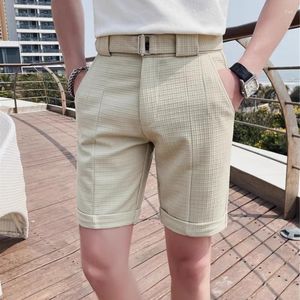 Men's Shorts High Quality Fashion Summer Simple Casual Business Social Stretch Waist Office Dating Everything Wear