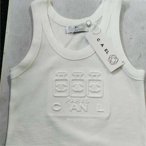 3d gestickte Weste Womens Ärmel und T -Shirt Luxus Frauenbekleidungsdesigner Westen sexy Kurztop Beach Bikini Sommergestrickte Tanktops