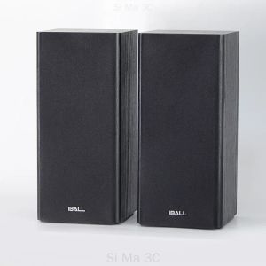 Speakers Iball 2.0 Home 4 Inch HiFi Fever Subwoofer Speakers 60W High Power Passive Speaker Bookshelf Surround TV Desktop Bass Sound Box