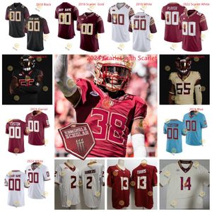 Hykeem Williams Trey Benson Florida Football Jersey State Tatum Bethune Ja'khi Douglas Patrick Payton Qae'Shon Sapp Kyle Morlock Custom Renardo Green Fsu Jerseys