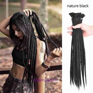 Wigs and hair pieces Dirty Braid Wig Handmade Thunder Ghost Horse Tail Hip Hop Rock Hair High Temperature Silk