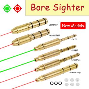 Optics Tactical .22lr Kit collimatore a vista a vista laser verde verde 9mm.38spl/.177/.223rem/10mm 40sw/.45acp Cal pistola per Glock17/19