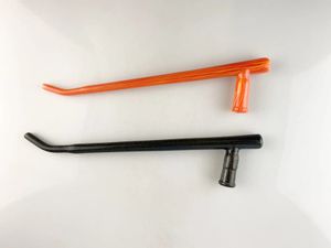 Rauchleitungen trocken Dewar versiegelt mit Feuerorange und Blitzmaterial rund 9 Zoll 14 mm Gelenk neues Design Willkommen zu bestellen