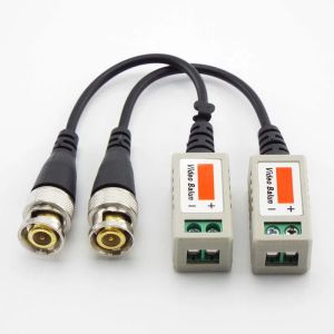 Caricabatterie 1PAIR BNC Video Balun Connettore Passive Passive Passive Distanza da 3000 piedi UTP BALUN MASCHIO BNC Cavo Cat5 per accessori per telecamere CCTV