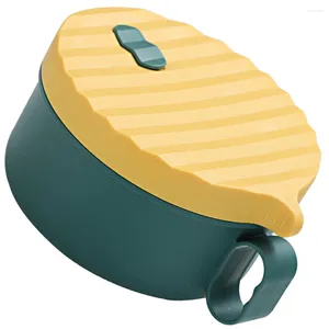 Zabudowa obiadowa 304 Pudełko na lunch ze stali nierdzewnej z makaronem Instant Noodle z zastawieniem stołowym Student Girl (F991 Liner-Yellow Green) Ramen Bowl Microwave Pieki