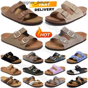 gucci louis vuitton prada fendi chloe balenciaga hermes yeezy ugg Вы 2024 pantofole da uomo Designer sandali Slide grigio marrone nero Nubuck in pelle zoccolo da donna cursori da