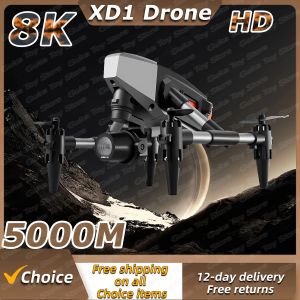 Drones New XD1 Drone 4K Professional 8K HD Camera Quadcopter Helicopter WIFI FPV Distance Avoid Obstacles Optical Flow Hold Apron Sell