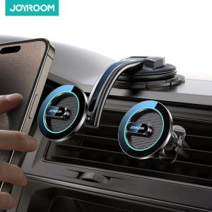 Ständer Joyroom Magnetic Phone Holder für Auto Owerful Magnet Military Grad Saugauto -Telefonhalter Mount Dashboard Windschutzscheibe